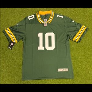 Green Bay Packers Jordan Love Home Jersey #10 Size XL